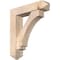 Ekena Millwork Imperial Arts and Crafts Smooth Bracket w/ Offset Brace, Douglas Fir, 7 1/2"W x 32"D x 36"H BKT0806X32X36IMP03SDF - alternate 1